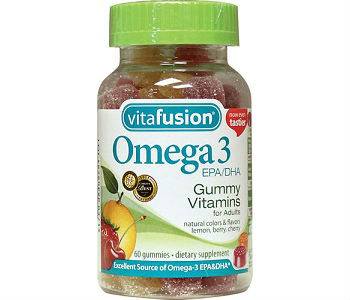 Vitafusion Omega 3 Gummy Vitamins for Adults Review - For Cognitive And Cardiovascular Support