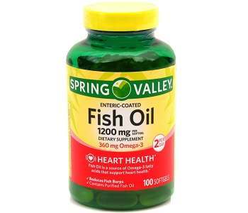 Spring Valley Fish Oil Review - For Cognitive And Cardiovascular Support