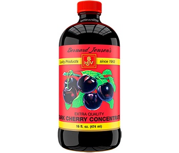 Bernard Jensen’s Black Cherry Concentrate for Gout Relief