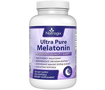 Natrogix Natural Ultra Pure Melatonin Review - For Restlessness and Insomnia