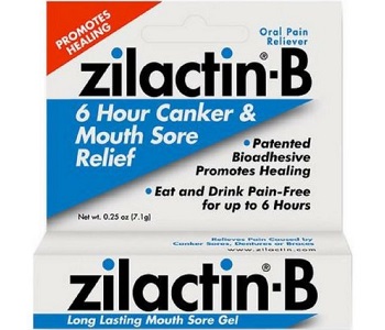 Zilactin-B Long Lasting Mouth Sore Gel Review - For Relief From Canker Sores