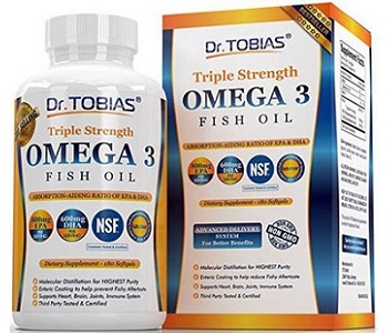 Dr Tobias Omega 3 Fish Oil Triple Strength Review - For Cognitive And Cardiovascular Support