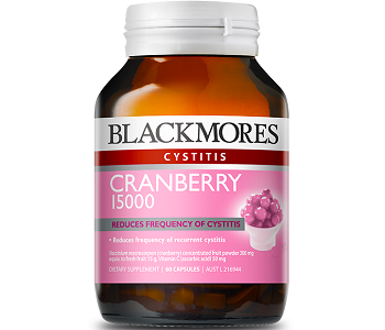 Blackmores Cranberry Review - For Relief From Urinary Tract Infections