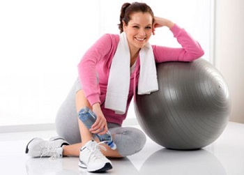 Fit Woman in the Gym