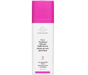 Drunk Elephant T.L.C. Framboo Glycolic Night Serum Review - For Younger Healthier Looking Skin