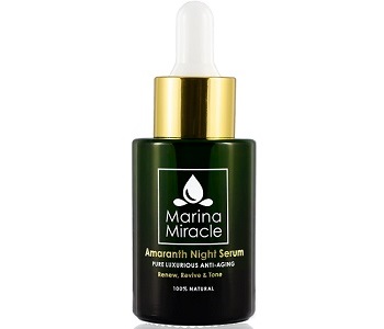 Marina Miracle Amaranth Night Serum Review - For Younger Healthier Looking Skin